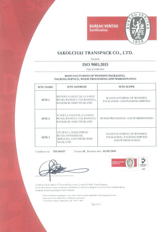 Sakolchai Transpack Co., Ltd.